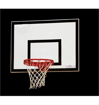 Pakke: Basketball ring, nett og plate